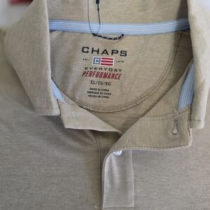 CHAPS by Ralph Lauren Performance Attire Casual Formal Sports Tshirt Men Size XL